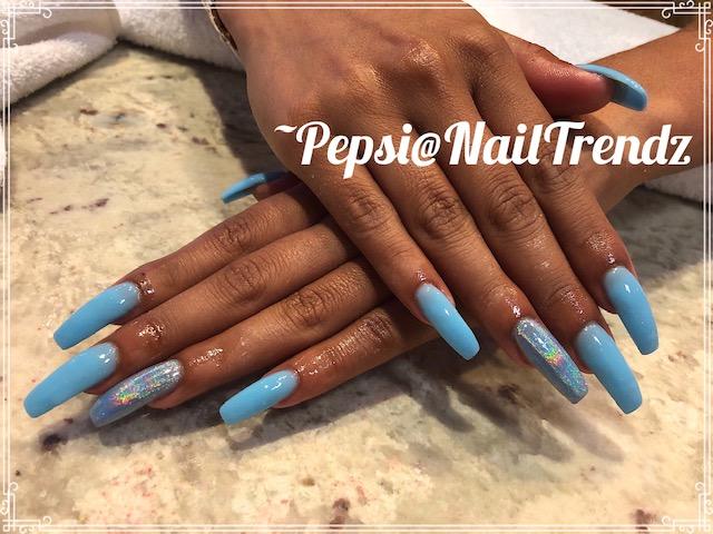 Nail art by Pepsi